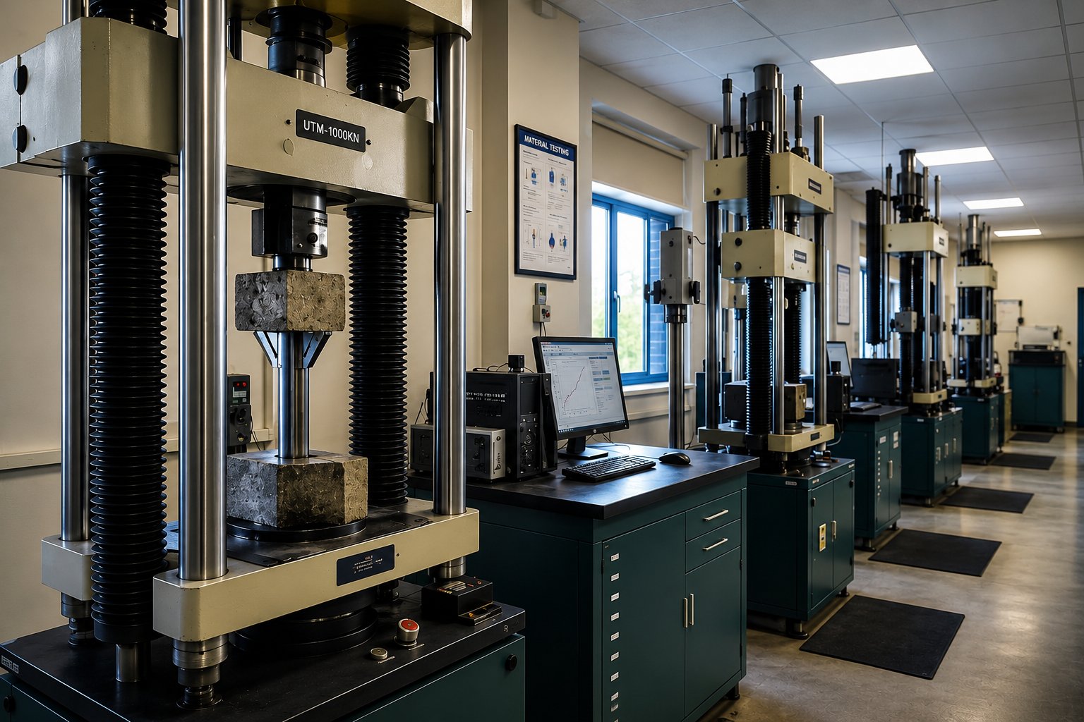 NABL-accredited material testing lab
